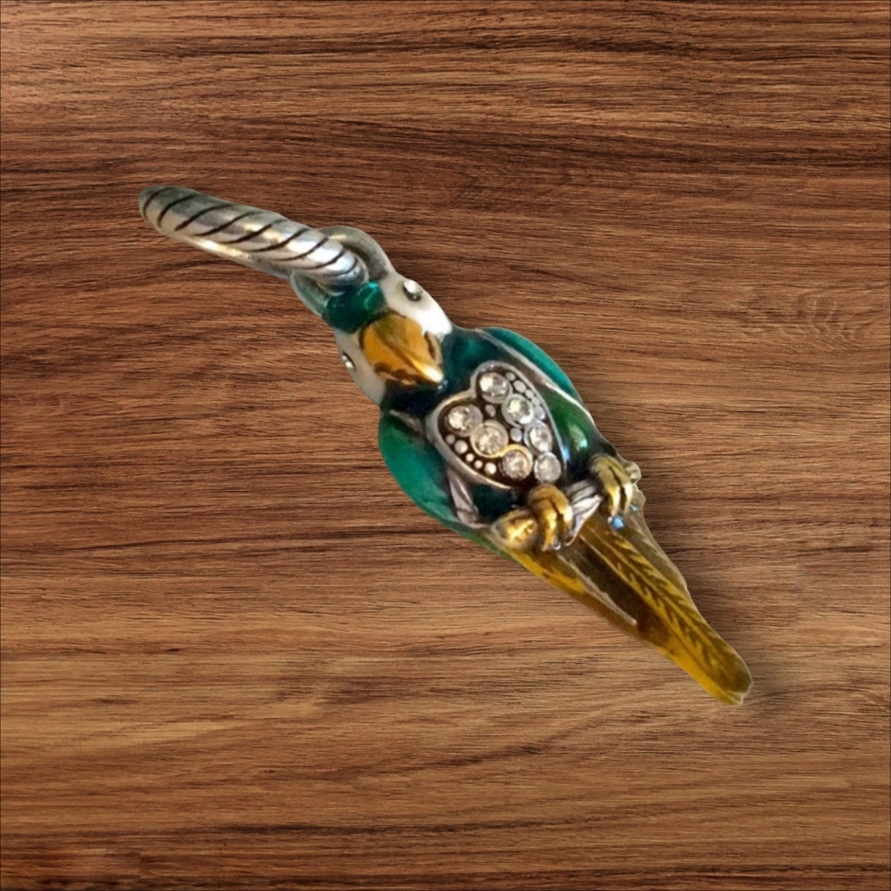 Brighton Polly Parrot Charm